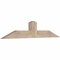 Ekena Millwork Portland Smooth Timber Gable Bracket, Douglas Fir, 60"W x 12"H x 3 1/2"D x 5 1/2"F, 5/12 Pitch GBW060X12X0406POR00SDF - alternate 4